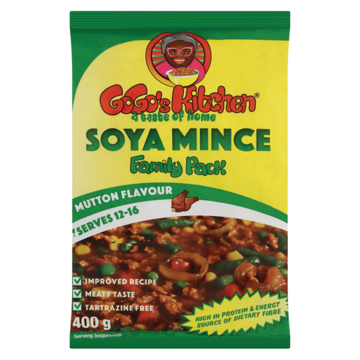 Gogo's Kitchen Mutton Flavoured Soya Mince 400g