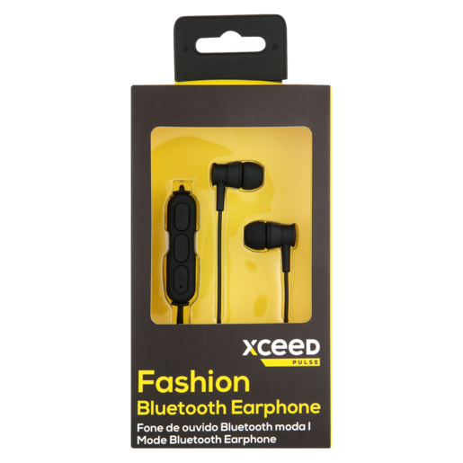 Xceed Black Fashion Bluetooth Earphones