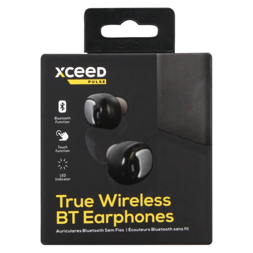 Xceed Black True Wireless Bluetooth Earphones