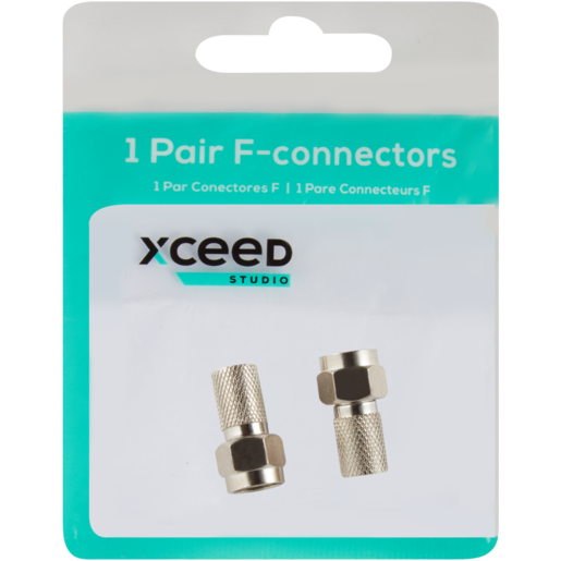 Xceed Studio F-Connectors 2 Pack