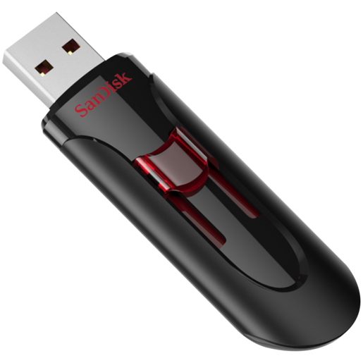 SanDisk Cruzer Glide Retractable USB-A 3.0 Flash Drive 32GB