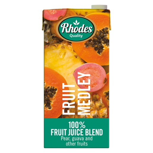 Rhodes 100% Fruit Medley Juice 1L