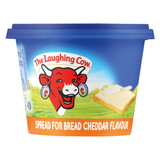 The Laughing Cow Cheddar Flavoured Cheese Spread 250g