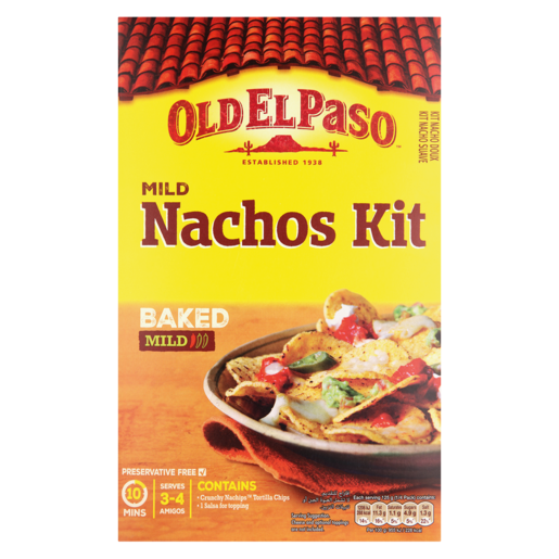 Old El Paso Mild Nachos Kit 505g