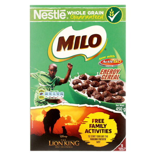 Milo Energy Cereal 450g