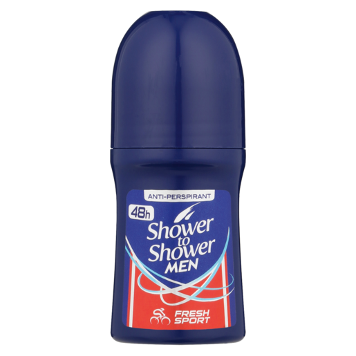 Shower to Shower Fresh Sport Mens Anti-Perspirant Roll-On 50ml