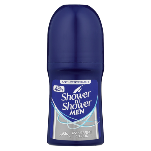 Shower to Shower Men Intense Cool Anti-Perspirant Roll-On 50ml