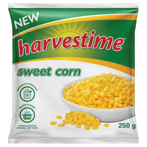 Harvestime Frozen Sweet Corn 250g