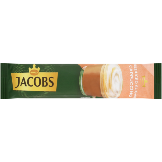 Jacobs Reduced Sugar Instant Cappuccino Stick 14g