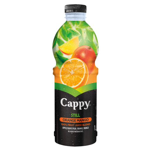 Cappy Still Orange Mango Fruit Juice Blend Bottle 1.5L