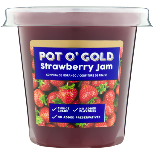 Pot O' Gold Strawberry Flavoured Jam 290g