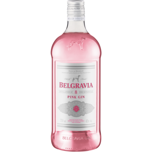 Belgravia Pink Gin Bottle 750ml