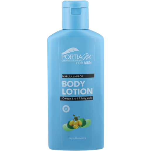 Portia M Mens Marula Skin Oil Body Lotion 400ml