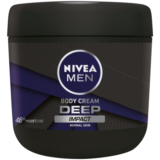 NIVEA MEN Deep Impact Body Cream Tub 400ml