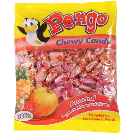 Pengo Yoghurt Flavoured Chewy Candy 220g (Assorted Item - Supplied At Random)