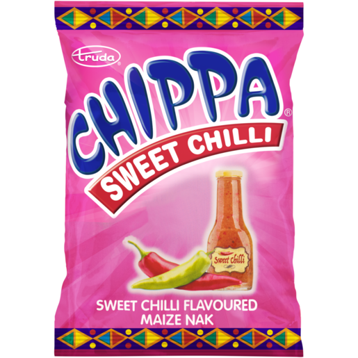 Truda Chippa Sweet Chilli Flavoured Maize Nak 20g 