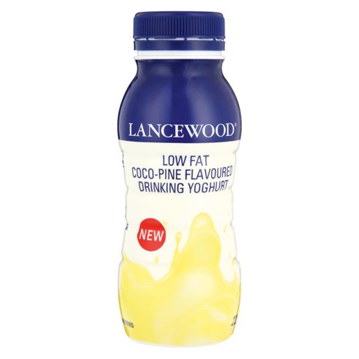 LANCEWOOD Coco Pine Flavoured Drinking Yoghurt 225g