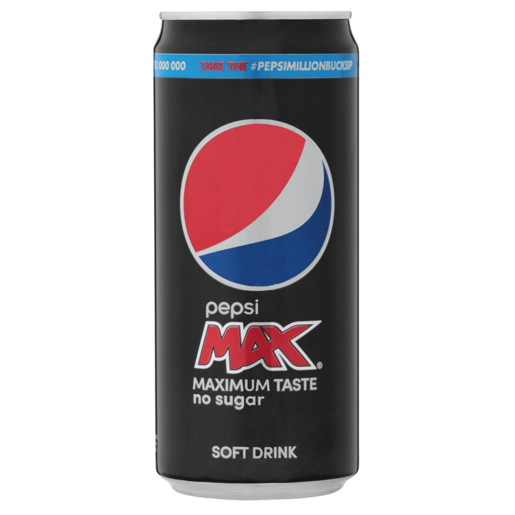 Pepsi Max Soft Drink Can 300ml