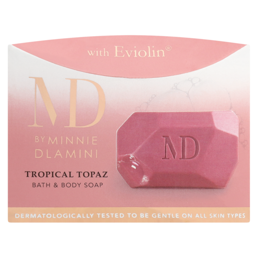 Minnie Dlamini Tropical Topaz Bath Soap Bar 100g