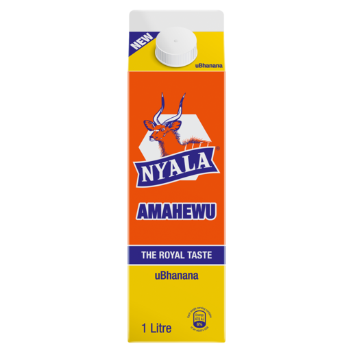 Nyala Amahewu uBhanana Flavoured Beverage 1L