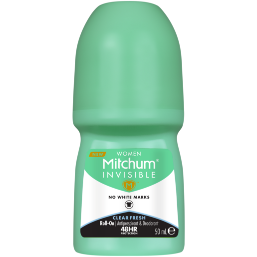 Mitchum Ladies Invisible Roll-On 50ml