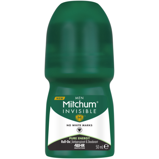 Mitchum MENs Invisible Roll-On 50ml