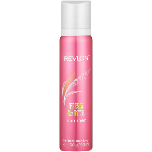 Revlon Fire & Ice Ladies Summer Perfumed Body Spray 90ml