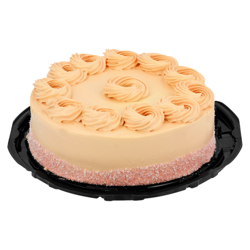 Peach Flavoured Dessert Cake 8 inch