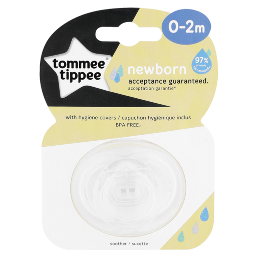 Tommee Tippee New-born Soother 0-2 Months