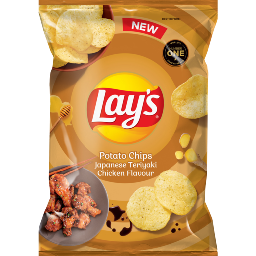 Lay's Japanese Teriyaki Chicken Potato Chips Bag 36g