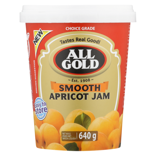 ALL GOLD Smooth Apricot Jam 640g