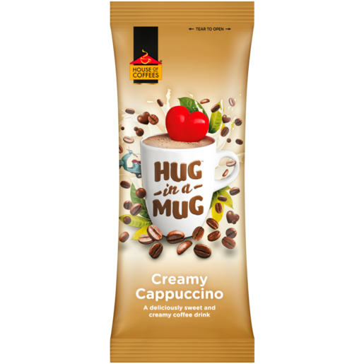 Hug In A Mug Creamy Instant Cappuccino Sachet 24g