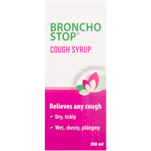 Bronchostop Cough Syrup 200ml 