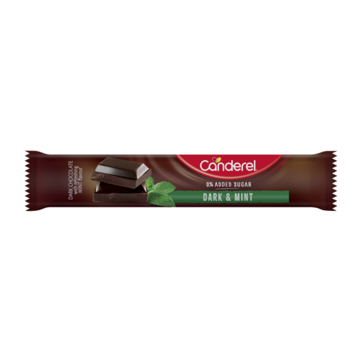 Canderel Sugar Free Dark Mint Chocolate Bar 30g