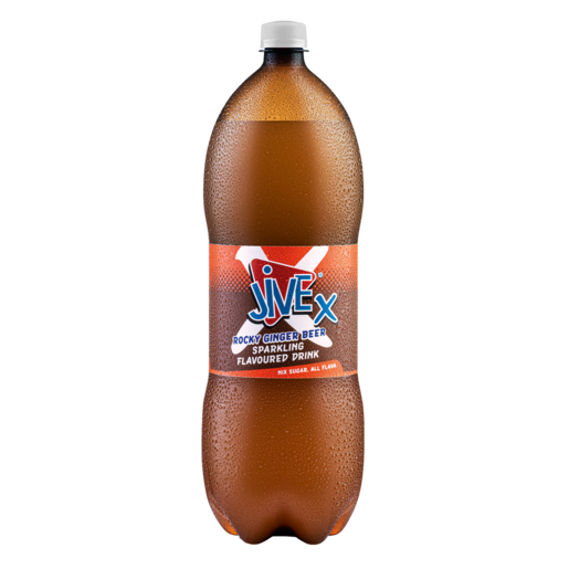 Jive X Rocky Ginger Beer Sparkling Flavoured Drink 2L
