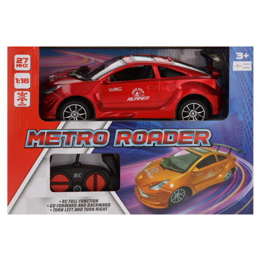Metro Roader Remote Control Car 1:16 Scale
