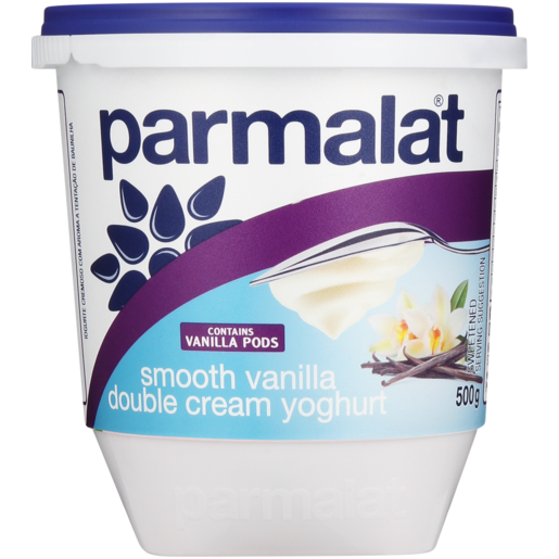 Parmalat Vanilla Flavoured Double Cream Yoghurt 500g