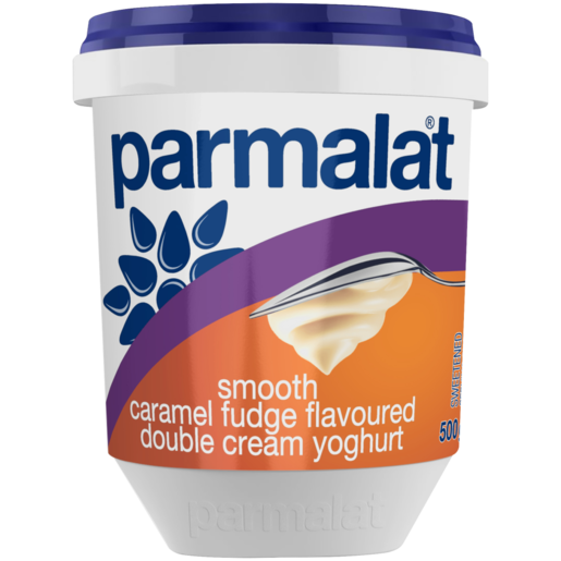 Parmalat Caramel Fudge Flavoured Double Cream Yoghurt 500g