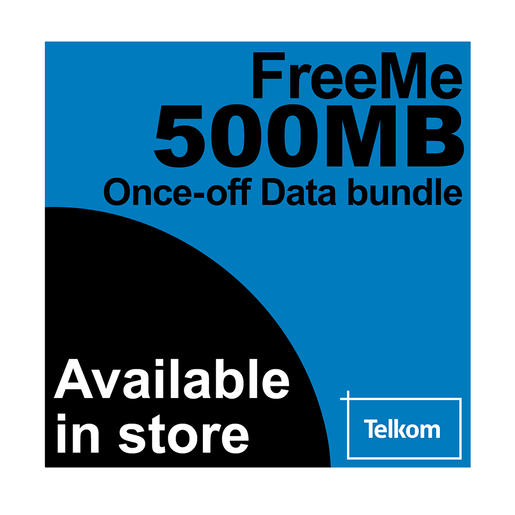 Telkom FreeMe Once-Off Data Bundle 500mb