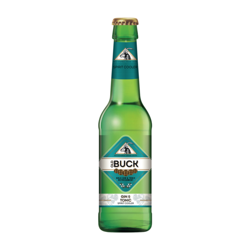 Old Buck Gin & Tonic Spirit Cooler 275ml