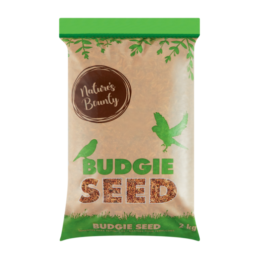 Nature's Bounty Budgie Seed Bird Food 2kg