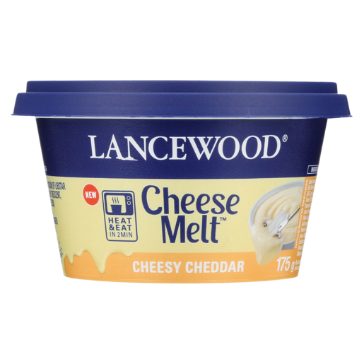 LANCEWOOD Cheese Melt Cheddar Flavoured Cheese Spread 175g