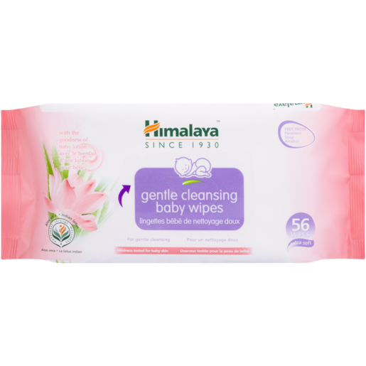 Himalaya Gentle Cleansing Wipes 56 Pack