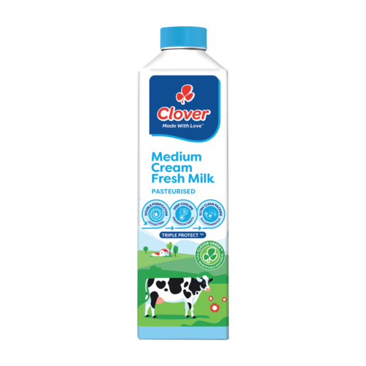 Clover Medium Cream Fresh Milk 500ml