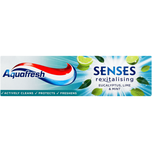 Aquafresh Senses Revitalising Fluoride Toothpaste 75ml 