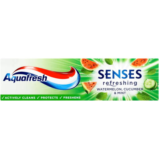 Aquafresh Senses Refreshing Fluoride Toothpaste 75ml 