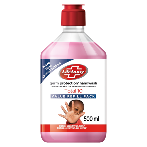 Lifebuoy Total 10 Antibacterial Hand Wash 500ml