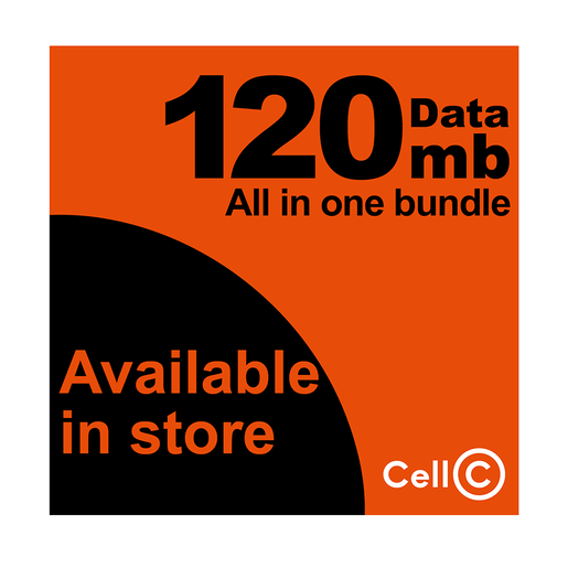 Cell C All In One Data Bundle 120MB