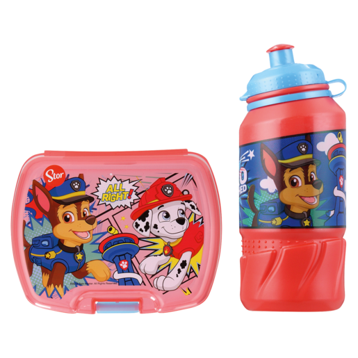Stor PAW Patrol Lunch Box and Bottle 420ml Set 2 Piece