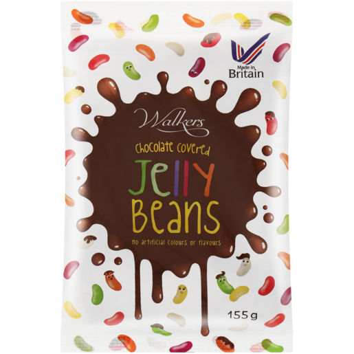 Walkers Milk Chocolate Covered Jelly Beans 155g